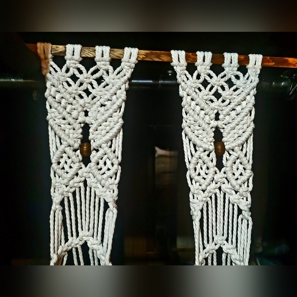 NEW - Handcrafted Custom Double Macrame Plant Hanger - Picture 7 of 11